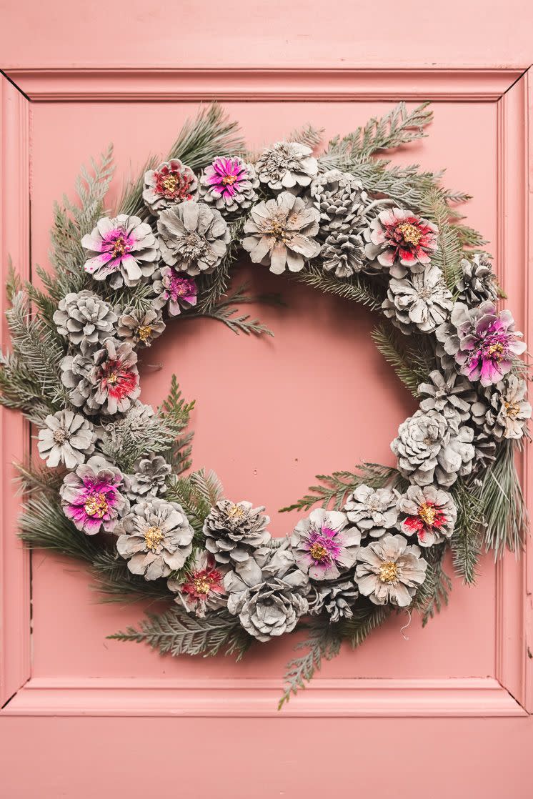 Pine Cone Wreath