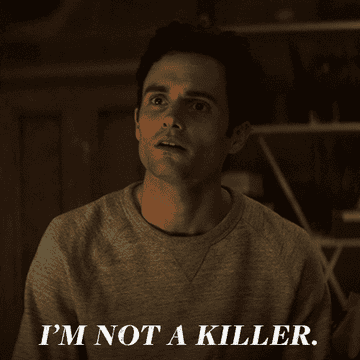 Joe saying, "I'm not a killer."