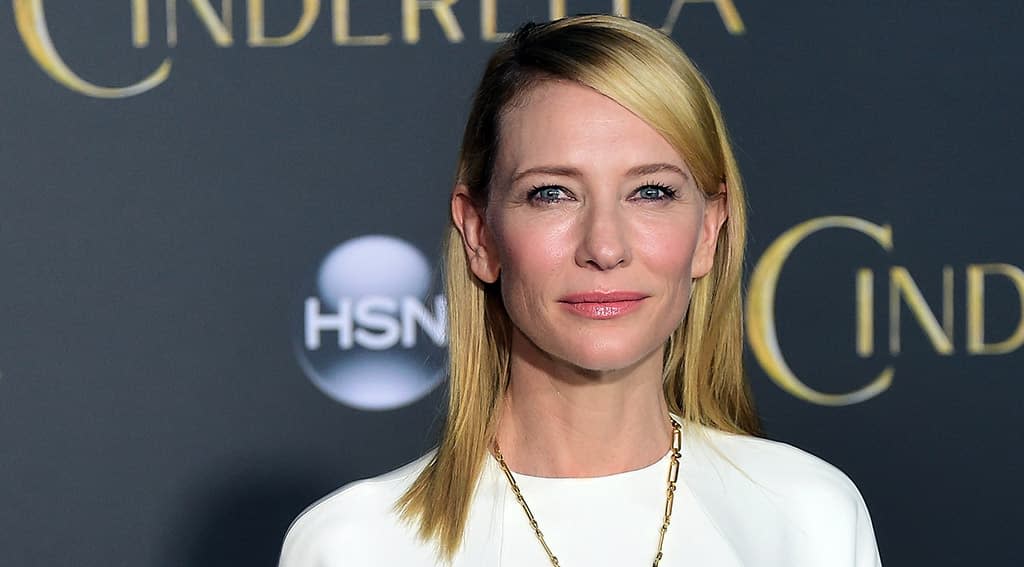 Cate Blanchett lors de la soirée de lancement du film 