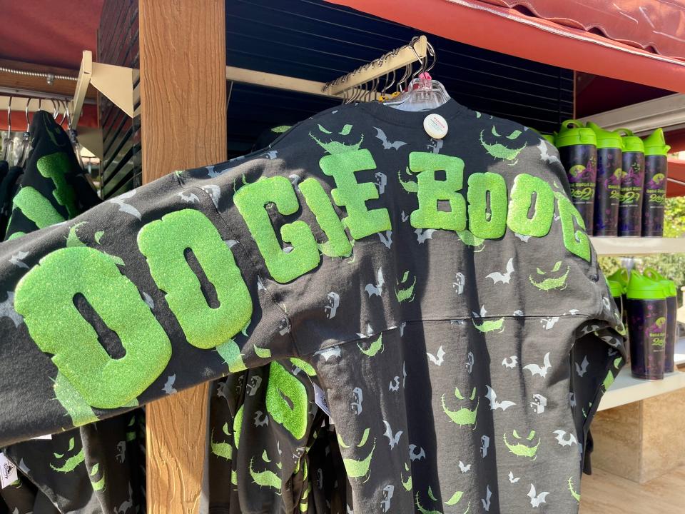 oogie boogie bash spirit jersey at disneyland