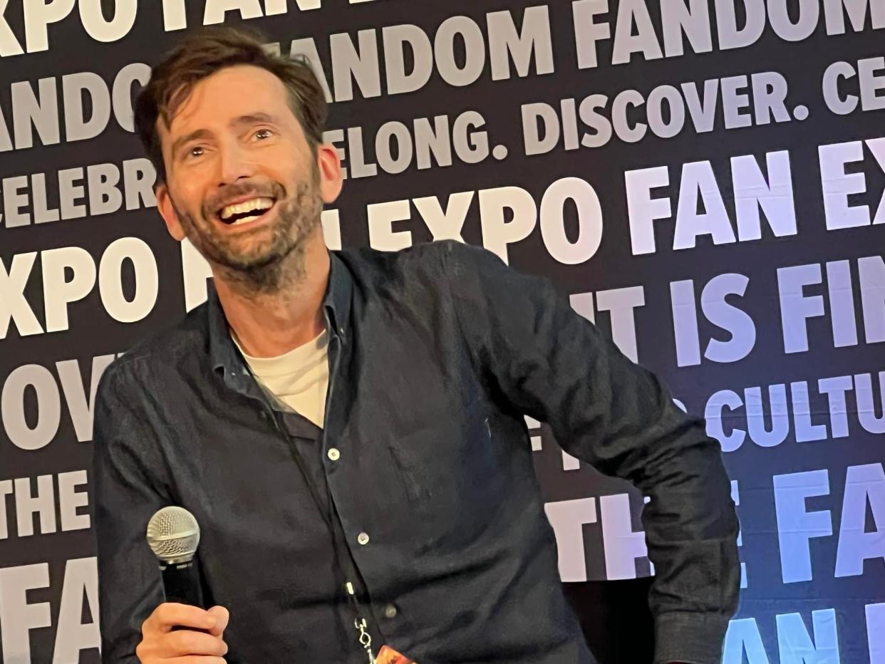 David Tennant, best known as the 10th incarnation of the Doctor on “Doctor Who,” was one of the big celebrity draws this past weekend at FAN EXPO Boston.