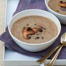 <p>Forget the stuff in the can! This is how a beautifully simmered mushroom soup was meant to be enjoyed.</p><p><em><em><a href="https://www.womansday.com/food-recipes/a34145733/cream-of-mushroom-soup-recipe/" rel="nofollow noopener" target="_blank" data-ylk="slk:Get the recipe from Woman's Day »;elm:context_link;itc:0;sec:content-canvas" class="link ">Get the recipe from Woman's Day »</a></em></em> </p>