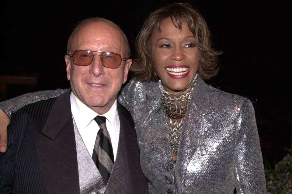 Lester Cohen/WireImage Clive Davis and Whitney Houston in Los Angeles