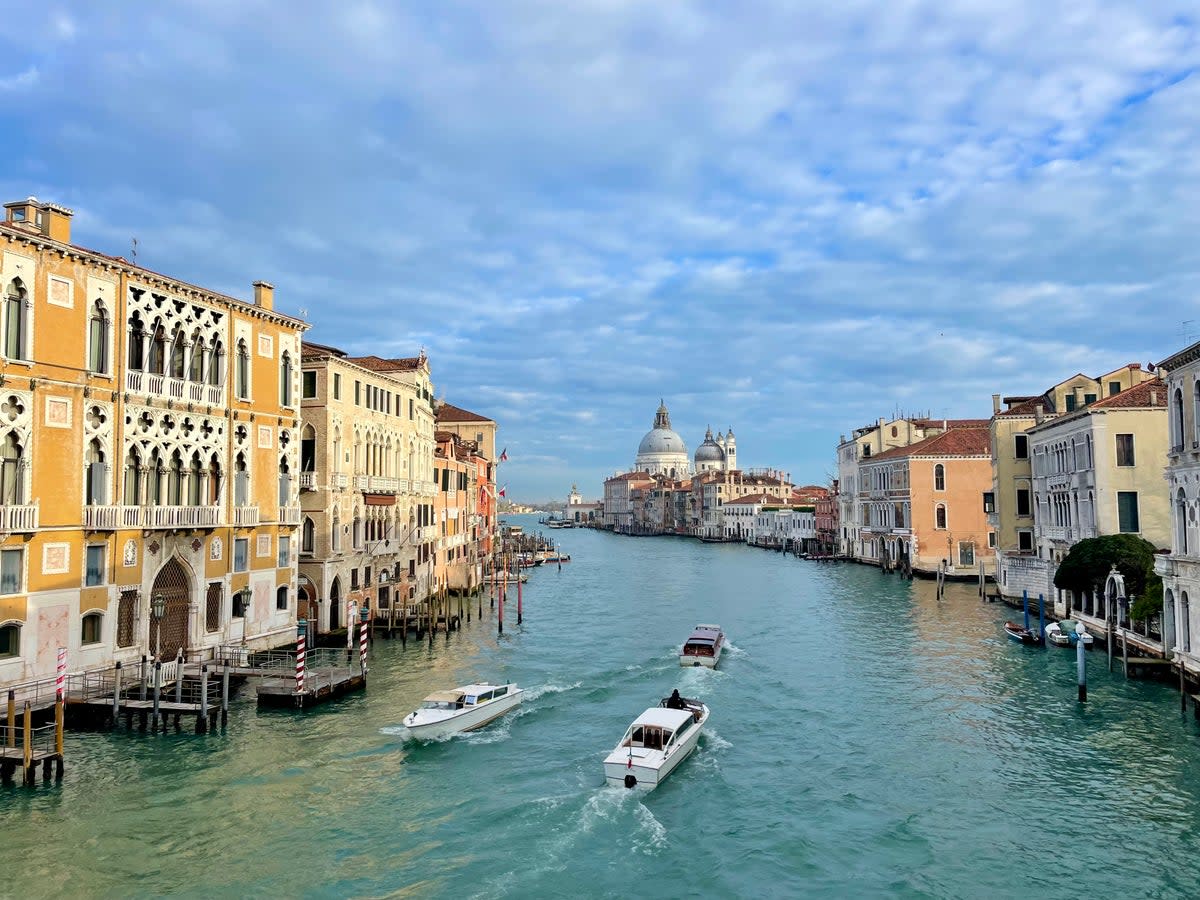 The Grand Canal viewed from the Ponte dell’Accademia (Annabel Grossman)