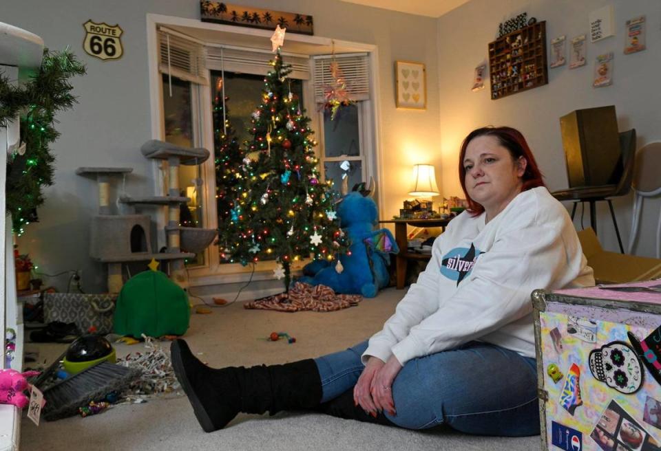 Stacey West, 43, is a single mom who had a difficult time finding a home using her Section 8 voucher because of landlords not renting to tenants who pay with vouchers. After about seven months of searching, West found and was accepted into a single family home on Kansas City’s east side.