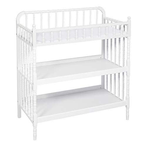 3) Jenny Lind Changing Table with Pad in White