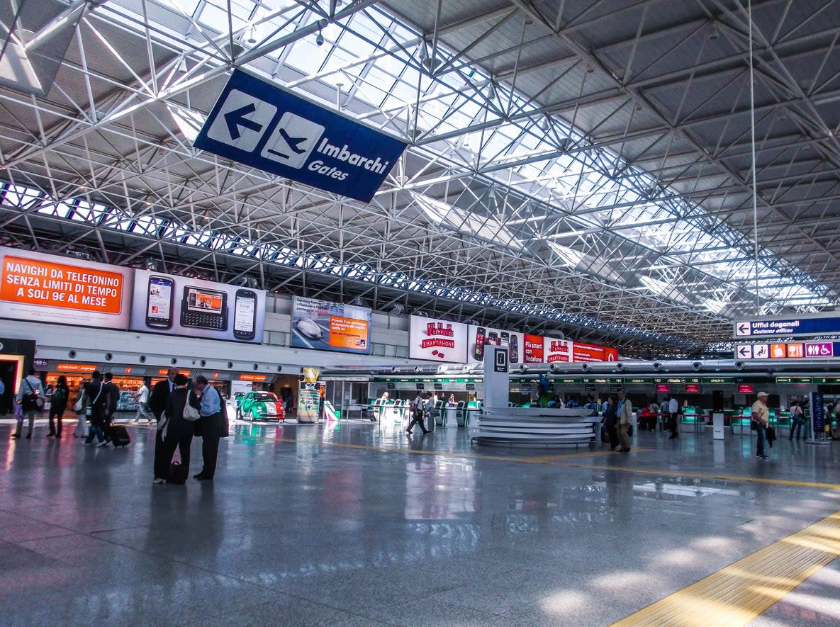 Rome Fiumicino is trialling rapid testing (Getty Images)