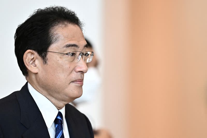 FILE PHOTO: Japan's Kishida at APEC summit in Bangkok