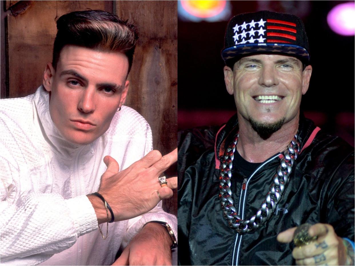 vanilla ice then and now