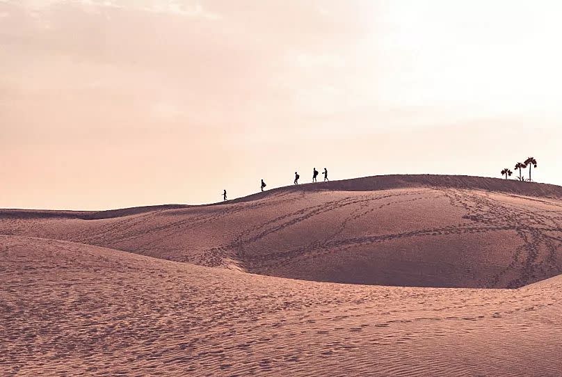 Les dunes majestueuses de la plage de Maspalomas sont très appréciées à la Grande Canarie.