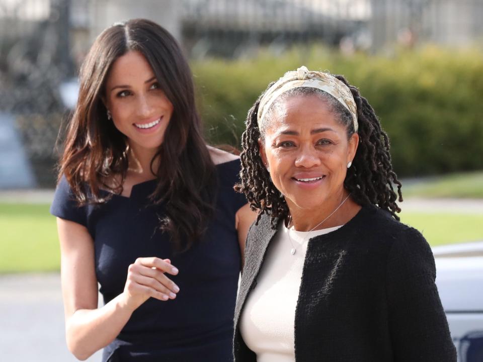 meghan markle and her mom