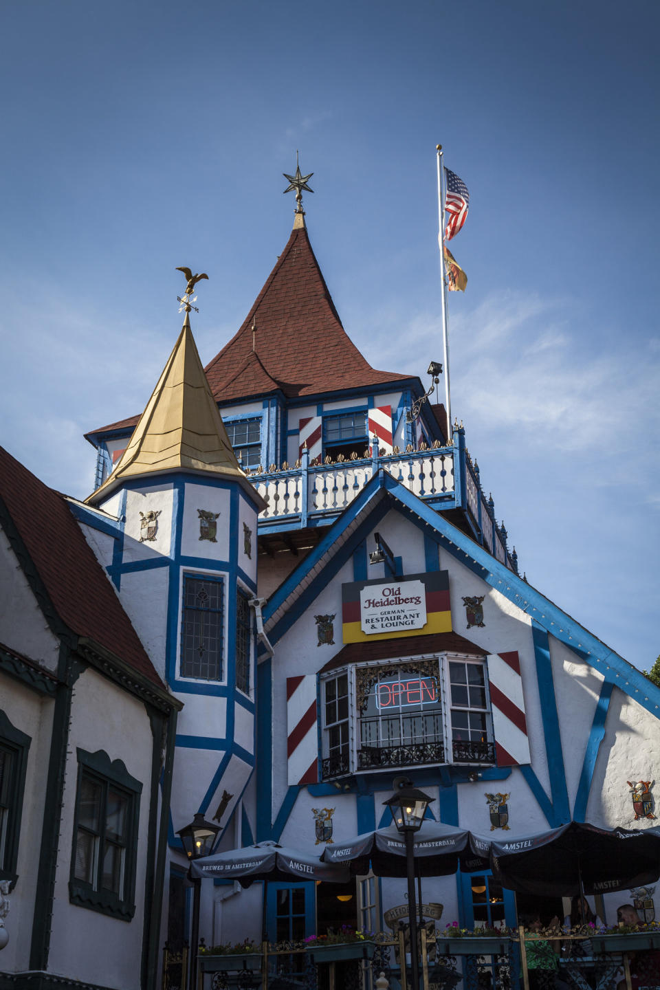Bavarian-style buildings