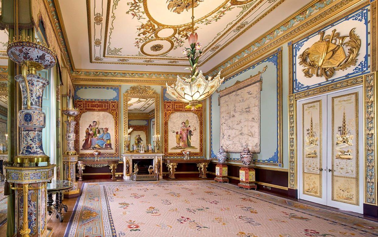 The Centre Room in Buckingham Palace's East Wing, which will open to visitors for the first time later this year