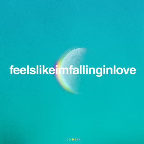 <p>Atlantic Records</p> Coldplay "feelslikeI'mfallinginlove" Single Artwork