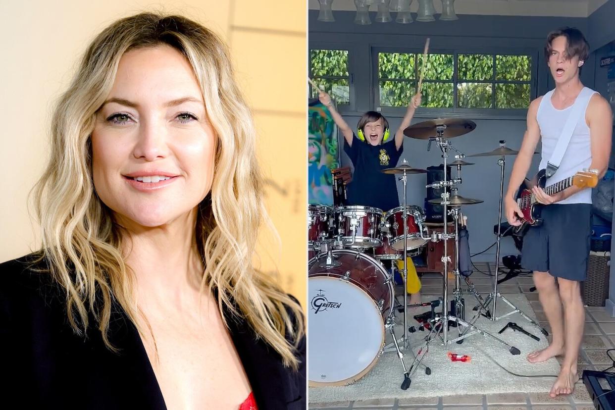 Kate Hudson Son's rock band