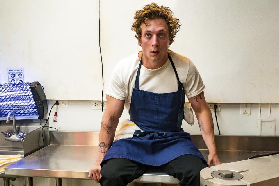 FX's THE BEAR "System" (Airs Thursday, June 23) Pictured: Jeremy Allen White as Carmen 'Carmy' Berzatto. CR: Matt Dinerstein/FX