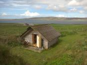 <p>This hut in Evie, Scotland is pretty isolated and, according to the owner, was built specifically for the rental market. No word on why the door is so unusually thick. It can be yours for $18 per night. </p>