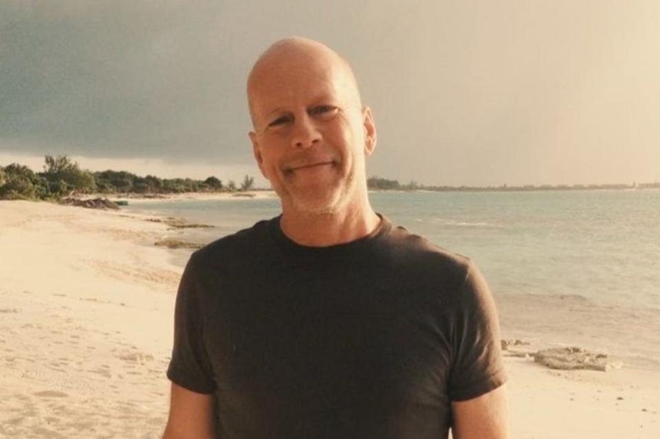 Bruce Willis’ family confirmed last month that he has been diagnosed with dementia (@emmahemingwillis)