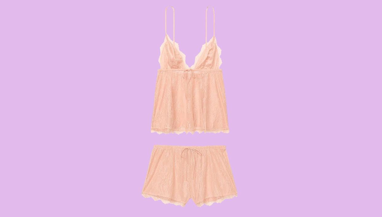 Lounge the day away in some sexy lingerie.