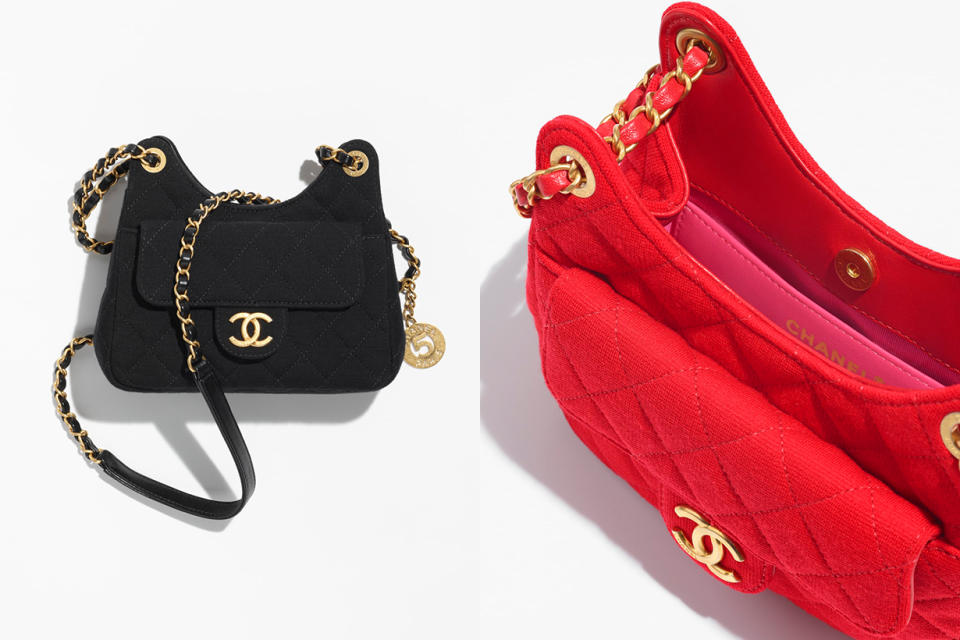 2023 Cruise 手袋悄悄登場：CHANEL 小型 Hobo Bag v.s 大型 Bowling Bag！