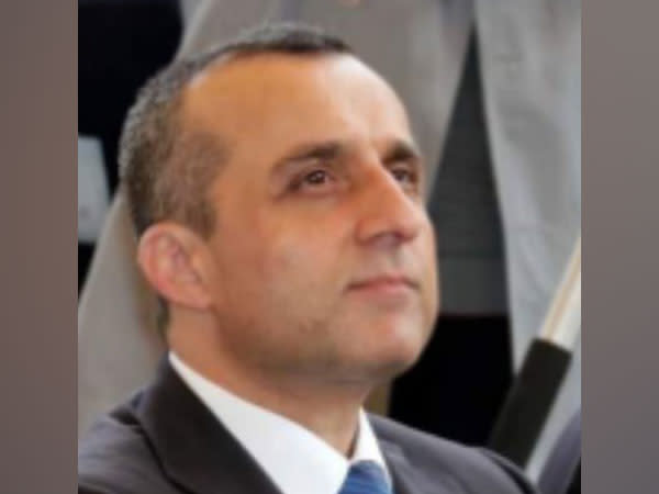 Afghanistan's former vice president Amrullah Saleh.