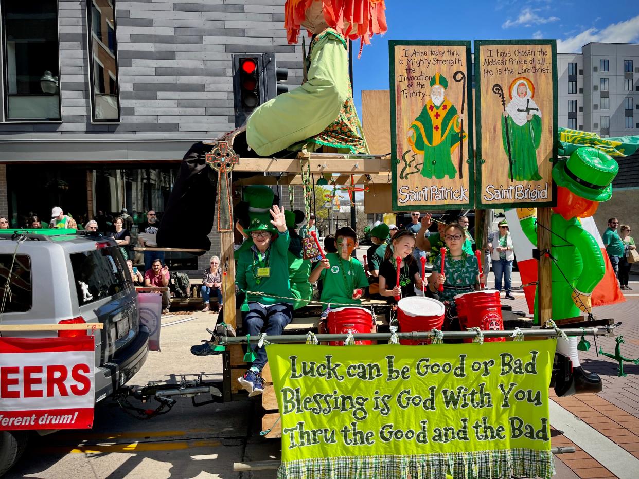 The Knoxville St. Patrick's Day parade March 16 was a huge hit, donating its proceeds to Catholic Charities of East Tennessee.