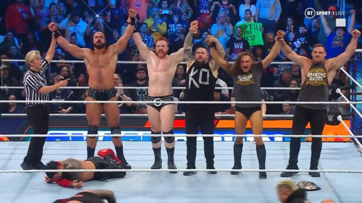 Team Brawling Brutes Wins WarGames Advantage On 11/25 WWE SmackDown