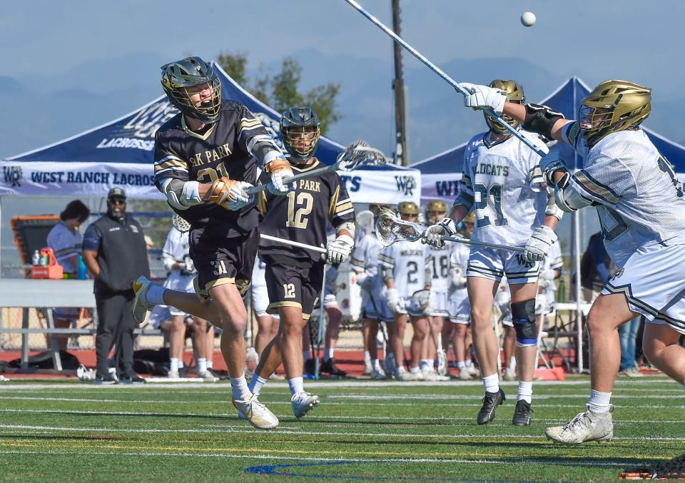 Colton Winsick is one of the leaders of the Oak Park boys lacrosse team.