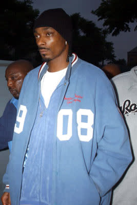 Snoop Dogg at the Los Angeles premiere of Columbia Pictures' White Chicks