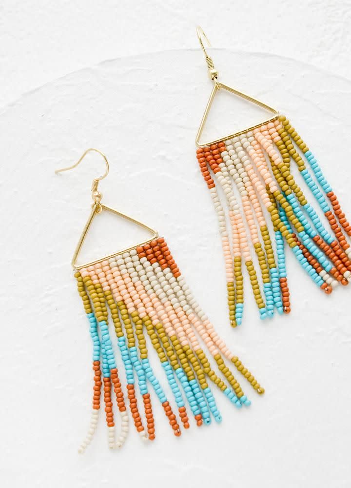 Leif Cascade Fringe Earrings