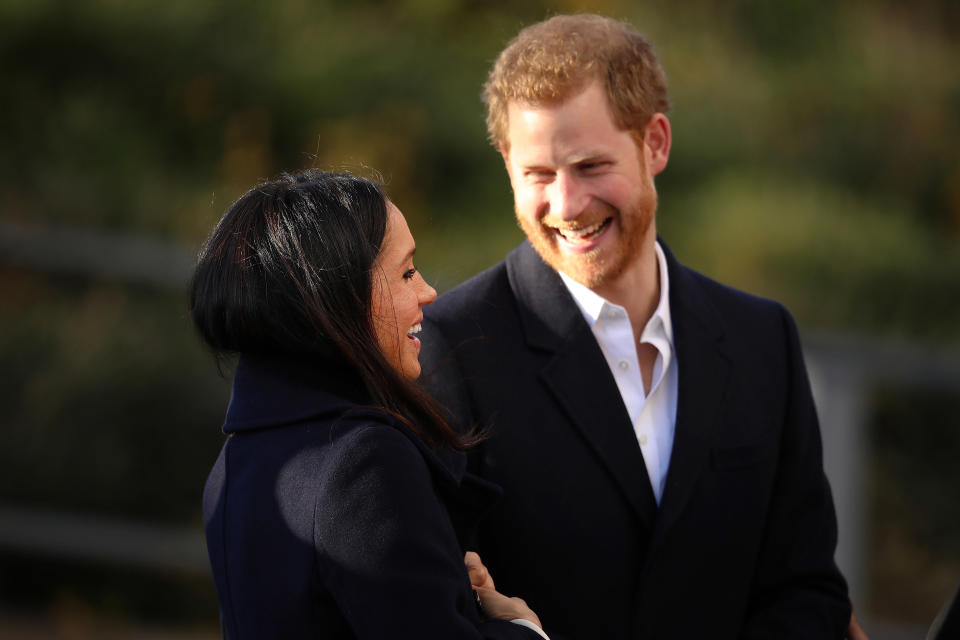 <p>Ihren ersten offiziellen Auftritt als Paar absolvierten die beiden im Dezember 2017 in Nottingham. (Bild-Copyright: Getty Images) </p>