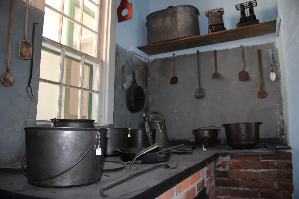 The Ruedy Kitchen, located at 1003 26th Ave. in Middle Amana, is a preserved communal kitchen that people can visit. Guests saw the kitchen and the newly opened Ruedy House on May 31.