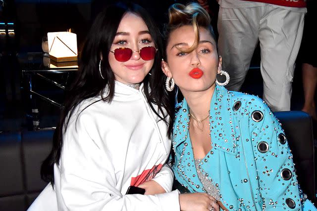 <p>Jeff Kravitz/FilmMagic</p> Noah Cyrus and Miley Cyrus attend the MTV Video Music Awards in August 2017