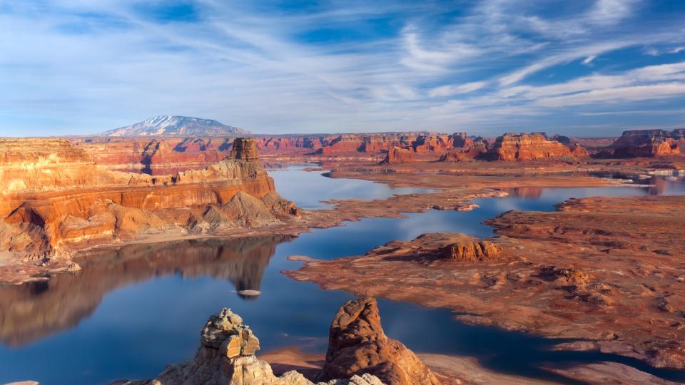 Padre Bay and Lake Powell from Alstrom Point, Glen Canyon National Recreation Area, Utah