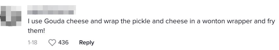 @clurmurr / TikTok / Via tiktok.com - People Are Frying Cheese-Wrapped Pickles And, Stick With Me, It’s Actually Delicious