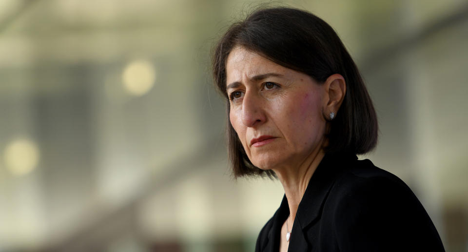 NSW Premier Gladys Berejiklian is pictured.