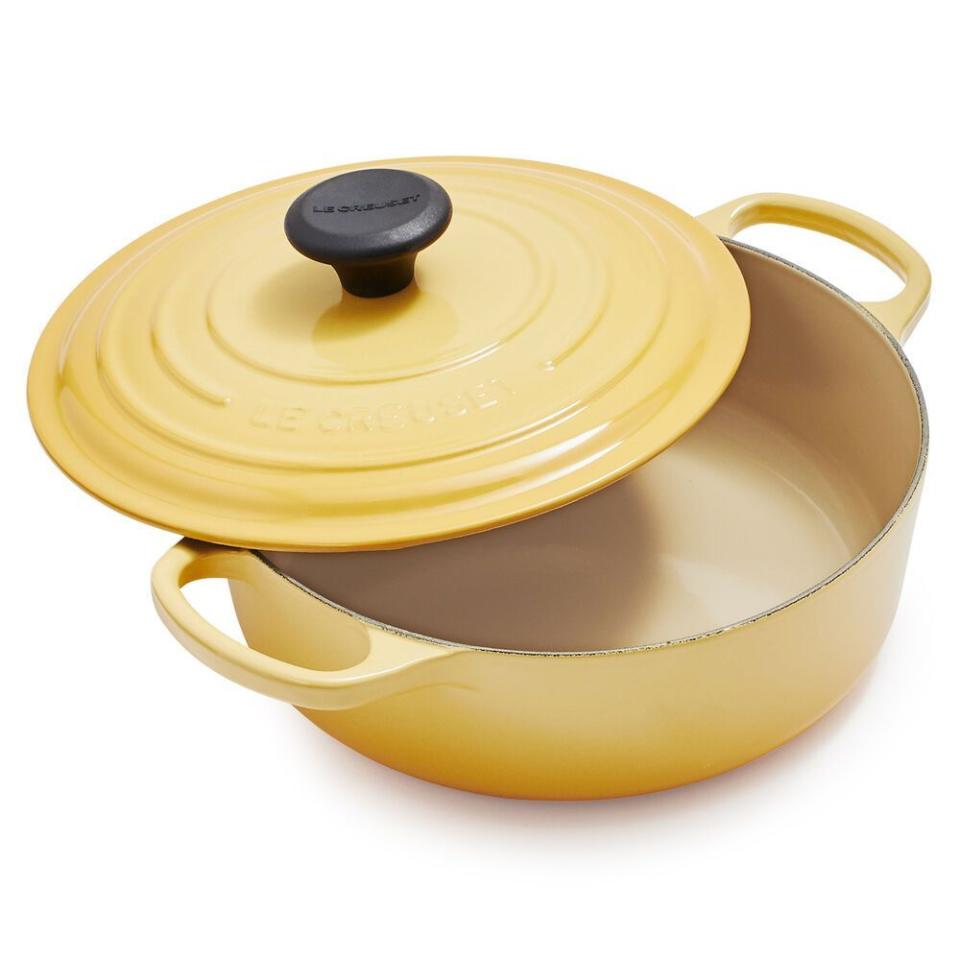 2) Le Creuset Round Wide Dutch Oven, 3.5 qt.