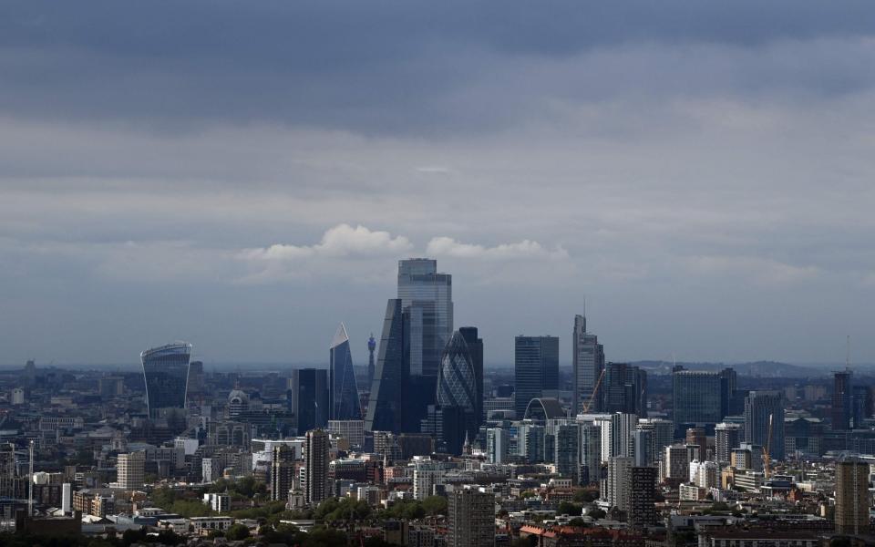 The financial services sector in the City of London is expecting a loosening of regulations to be announced by Jeremy Hunt - DANIEL LEAL/AFP via Getty Images