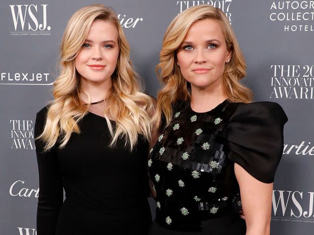 <p>Taylor Hill/WireImage</p> Ava Phillippe and Reese Witherspoon attend the 2017 WSJ Magazine Innovator Awards