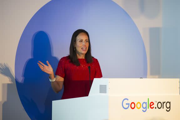 Google.org head Jacquelline Fuller.