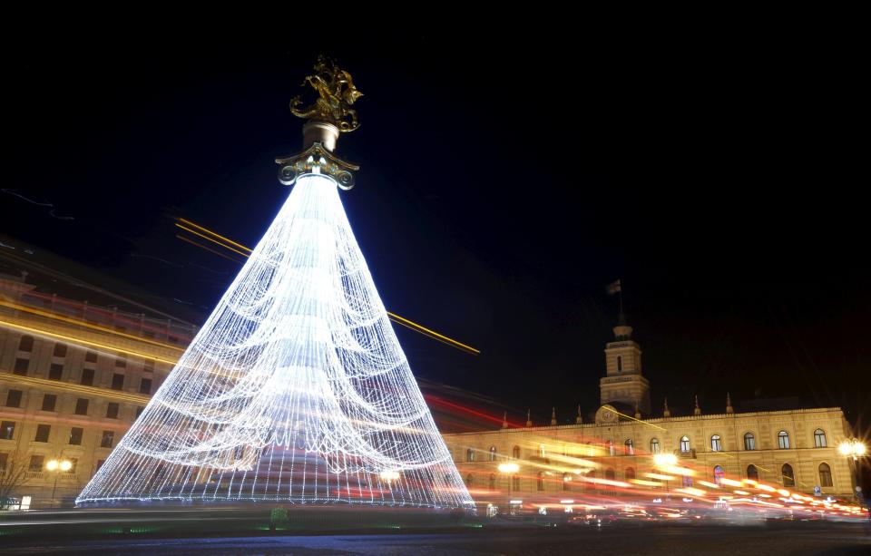 Christmas trees around the world