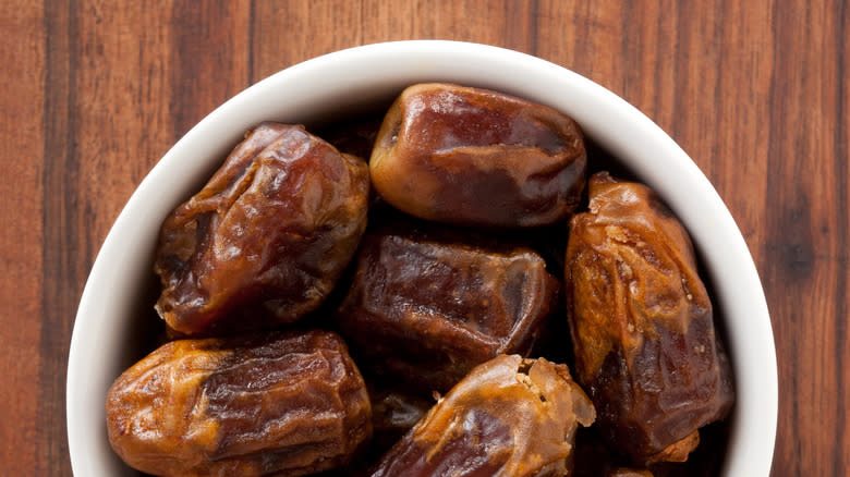 bowl of dates