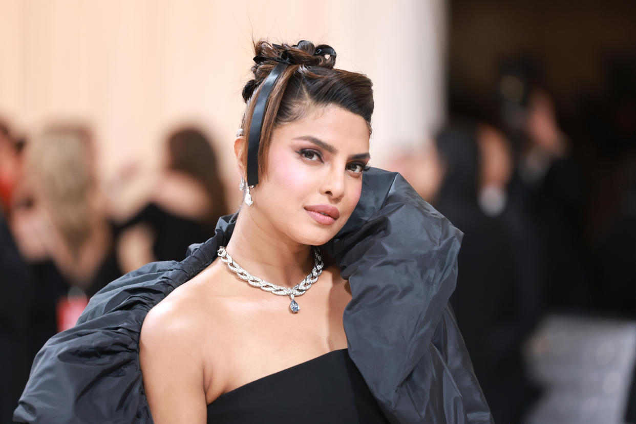  Priyanka Chopra Jonas opened up about having a botched surgery in an interview with Howard Stern. (Photo by Theo Wargo/Getty Images for Karl Lagerfeld)