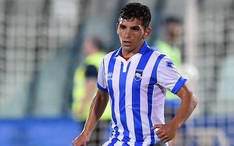 Lucas Torreira in action for Pescara - Credit: Getty images