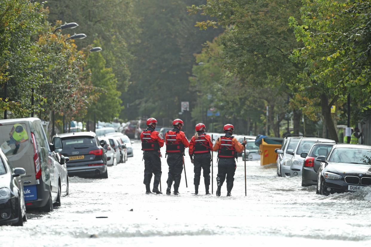 Flood warnings mean flooding is expected in the area and immediate action is required (PA Archive)