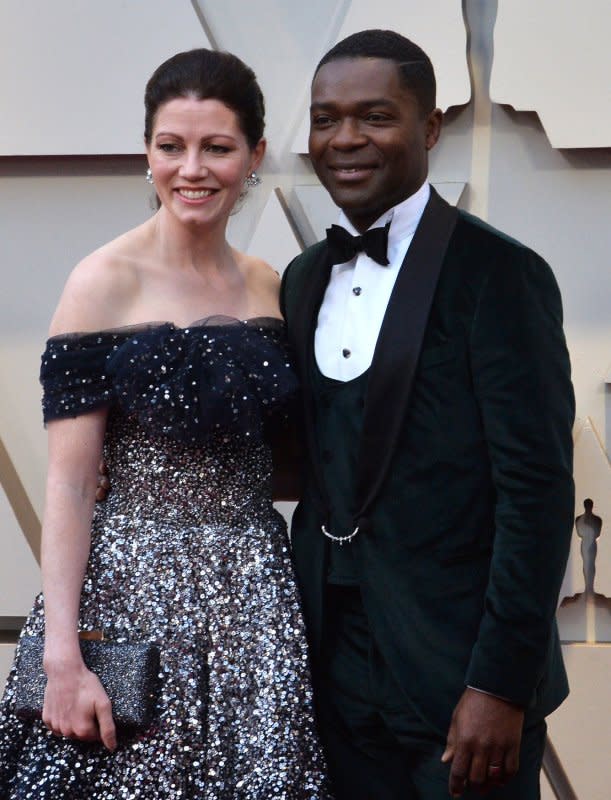 David Oyelowo (R) and Jessica Oyelowo attend the Academy Awards in 2019. File Photo by Jim Ruymen/UPI