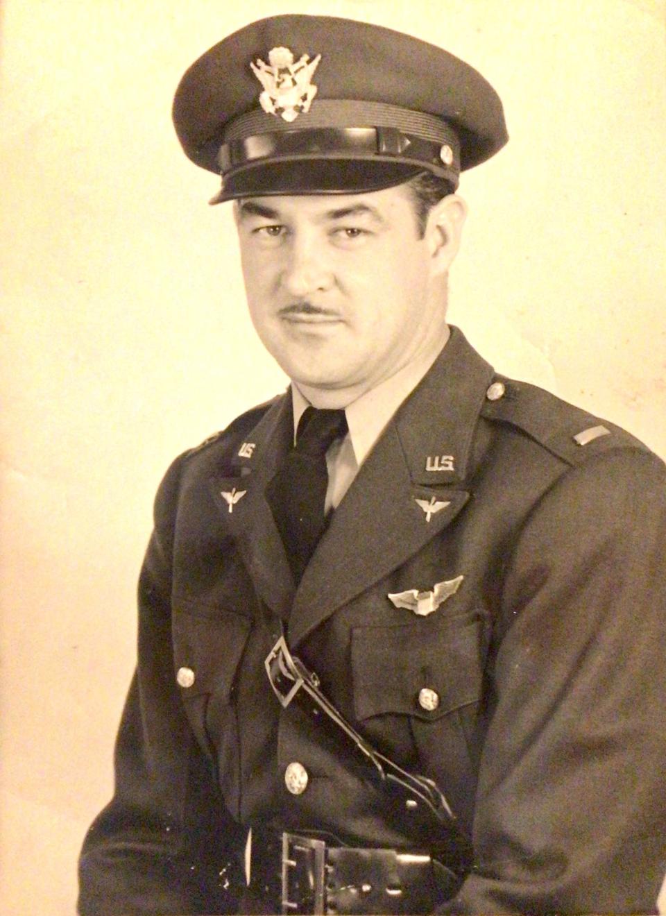 Then-Lt. John Barrett, around 1941.