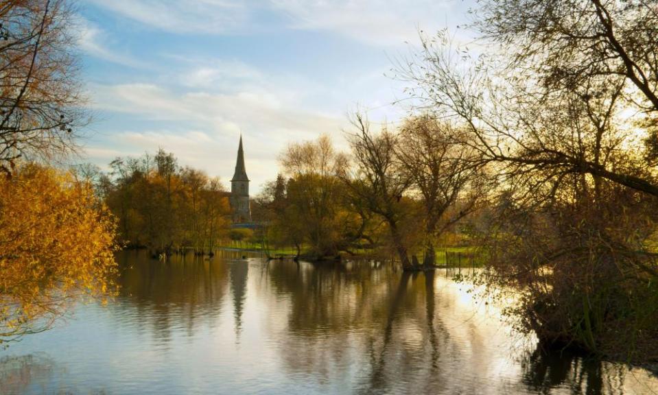 Snapshot of Britain … the sound of far-off churchbells features in the podcast.