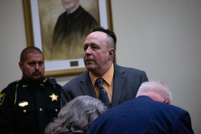 Joseph Zieler reacts after the jury recommends the death penalty during penalty phase of his trial on Wednesday, May 24, 2023. Zieler was convicted in the murders of Robin Cornell, 11,  and Robin Story. 