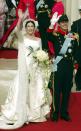 <p>Crown Prince Frederik, married Tasmanian-born Mary Donaldson in Copenhagen, Denmark in 2004. </p>